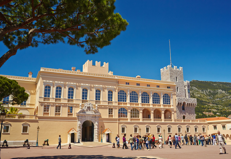 Monaco Hercegi palotája