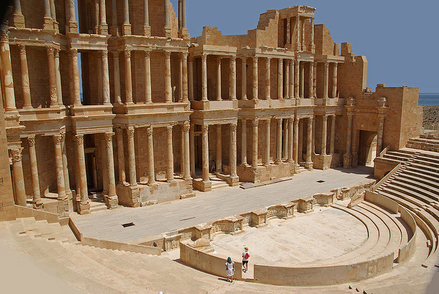 Sabratha - római színház